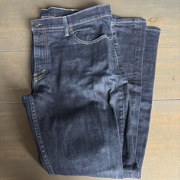 Levi's Men's 511 Mid Rise Slim Fit Jeans - Dark Wash - Picture 3 of 8